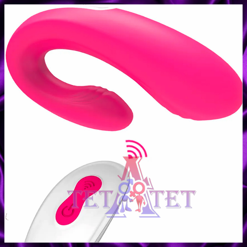 Вибратор для пар Flamingo (розовый)